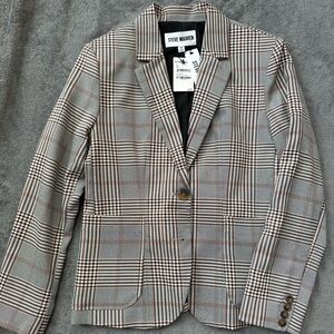 Steve Madden plaid blazer